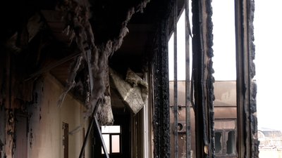 Пожежа на складі у Рівному: фоторепортаж зі згарища Пожежа на складі у Рівному: фоторепортаж зі згарища