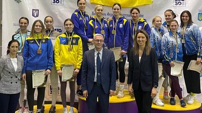 Переможці змагань з фехтування. Переможці змагань з фехтування.