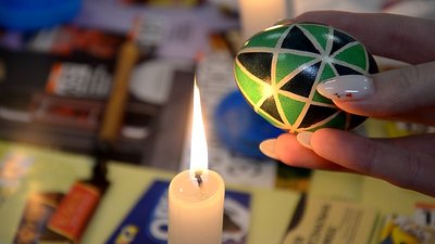 Тернопільські пластуни разом виготовляли писанки Тернопільські пластуни разом виготовляли писанки
