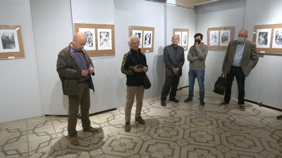 Художник Григорій Вовк подарував Музею мистецтв Прикарпаття власні графічні твори Художник Григорій Вовк подарував Музею мистецтв Прикарпаття власні графічні твори