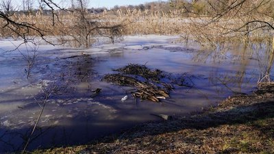 У Черкаському районі зафіксували руйнування шлюзу дамби