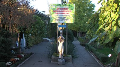 Запорізький ботанічний сад поновив роботу