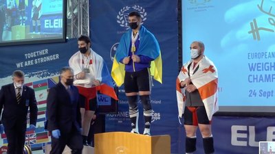 19-річний важкоатлет з Львівщини здобув золото на молодіжному чемпіонаті Європи 19-річний важкоатлет з Львівщини здобув золото на молодіжному чемпіонаті Європи