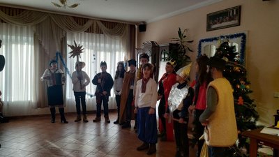 У БФ "Карітас Івано-Франківськ УГКЦ" зустріли Старий Новий рік