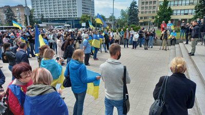 Запоріжці долучилися до всеукраїнської акції "Стоп реванш"