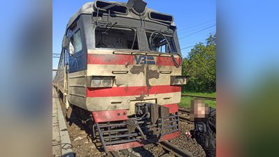Російські війська атакували дроном об'єкт транспортної інфраструктури у Вільнянську