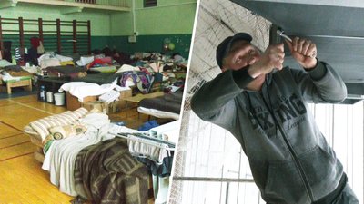 Благодійна організація Шона Пенна виділила гроші для облаштування опалення у прихистку для ВПО