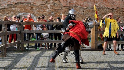 Участь у лицарському турнірі взяли лицарі з різних регіонів України Участь у лицарському турнірі взяли лицарі з різних регіонів України