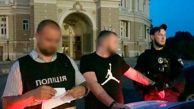 Затримання підозрюваних чернігівців Затримання підозрюваних чернігівців