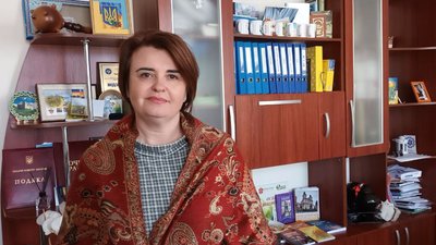 Директорка обласного департаменту освіти Ольга Хома Директорка обласного департаменту освіти Ольга Хома