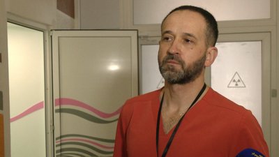 Завідувач рентгенологічного відділення в Івано-Франківській центральній міській лікарні Ігор Соколовський Завідувач рентгенологічного відділення в Івано-Франківській центральній міській лікарні Ігор Соколовський