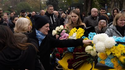 В Ужгороді попрощалися із полеглим захисником Віктором Боровиком