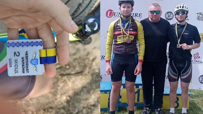 Артем Булах з Нікополя посів друге місце на чемпіонаті України з велоспорту