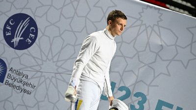 Михайло Краснюк, шпажист, чемпіонат Європи