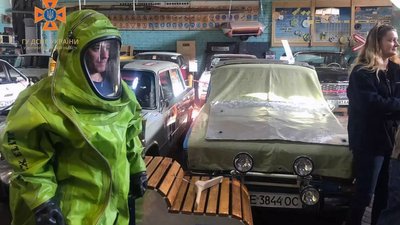 У науково-технічному музеї Дніпра пройшла виставка спорядження та техніки рятувальників