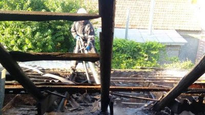 У Херсоні сталась пожежа у житловому будинку