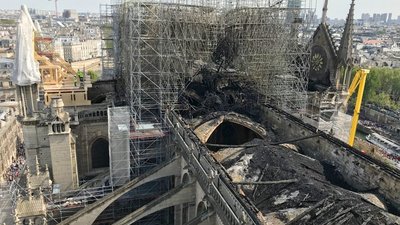 Собор Паризької Богоматері готовий до реставрації Собор Паризької Богоматері готовий до реставрації