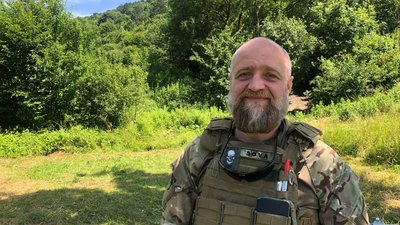 Військовий з позивним "Сова" Військовий з позивним "Сова"