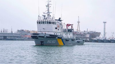 До Одеси після ремонту повернувся корабель морської охорони "Титан" До Одеси після ремонту повернувся корабель морської охорони "Титан"