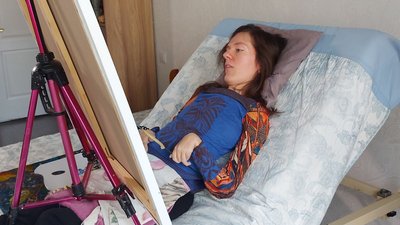 Створила блог та готується до виставки. Історія одеської художниці з інвалідністю Створила блог та готується до виставки. Історія одеської художниці з інвалідністю