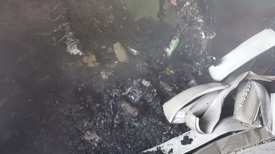 На Харківщині евакуювали школу через пожежу у роздягальні
