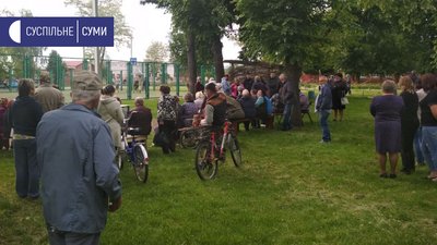 Мешканці Добровільного мікрорайону у Сумах влаштували збори Мешканці Добровільного мікрорайону у Сумах влаштували збори