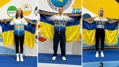 Анастасія Олійник, Єгор Бугаєнко, Наталія Конюх таеквон-до кроп