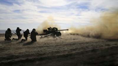 На Харківщині артилеристи знищили дві російські "Нони" — Нацгвардія
