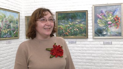 У Рівному дві мисткині презентували спільну виставку "Діалоги" У Рівному дві мисткині презентували спільну виставку "Діалоги"