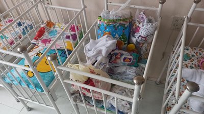 Речі, які принесли для дитини Речі, які принесли для дитини