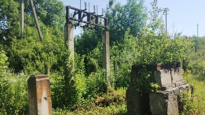 Елементи зрошувальної системи, яка не працює Елементи зрошувальної системи, яка не працює