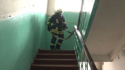 На Черкащині ліцеїсти відпрацьовували дії під час пожежі На Черкащині ліцеїсти відпрацьовували дії під час пожежі