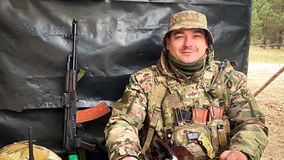 Майор поліції з Кам'янеччини Ігор Гудзяк з позивним «Скіф»