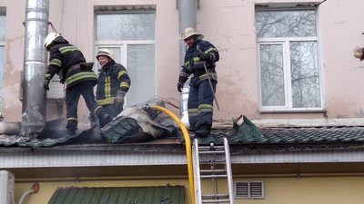 У центрі Житомира загорілося кафе