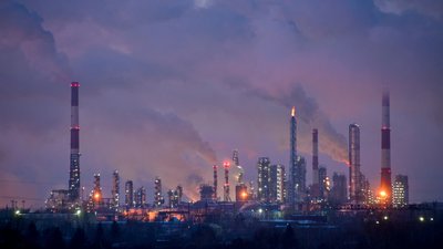 Омське НПЗ, Омськ, Росія, нафта, нафтопереробний завод