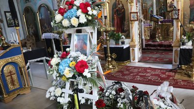 На Закарпатті попрощалися із захисником Василем Бабинцем