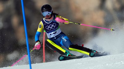 Анастасія Шепіленко, гірськолижниця збірної України на Олімпійських іграх-2026