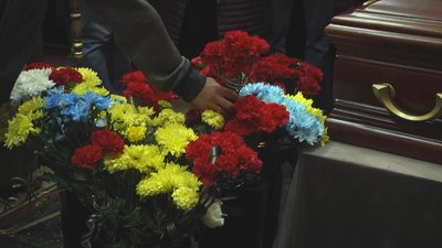 Поховали офіцера на на Алеї Слави Раківського цвинтаря Поховали офіцера на на Алеї Слави Раківського цвинтаря