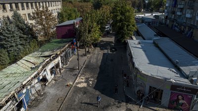 Костянтинівка обстріл ринку 6 вересня