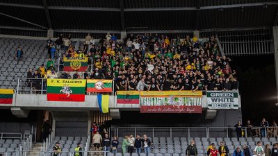 УЄФА виніс штраф Литві за скандування фанів проти Путіна. Гравці збірної готові його сплатити