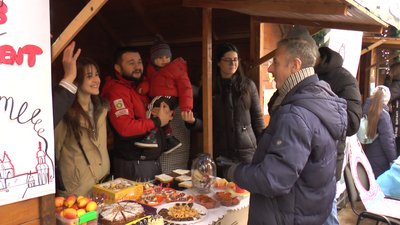 Благодійний міжнародний новорічний ярмарок влаштували в Івано-Франківську
