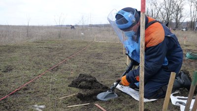 Окупанти обстріляли ділянку розмінування поблизу Гнутового