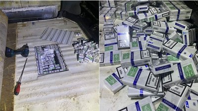 На кордоні з Угорщиною у закарпатця вилучили авто через спробу контрабанди сигарет