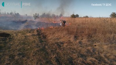 У ДСНС подякували батьку з сином, які почали гасити польову пожежу У ДСНС подякували батьку з сином, які почали гасити польову пожежу