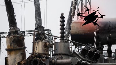 Атака по енергооб'єкту на Чернігівщині: в Корюківській громаді люди залишилися без світла