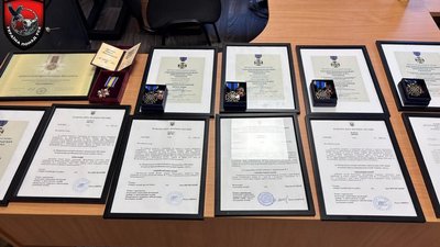 Лють: родині загиблого штурмового полку "Луганськ" передали держнагороди
