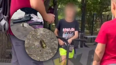Хлопчик вистрілив з травматичного пістолета у парку в Чернігові