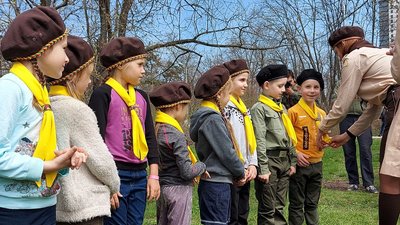 "Вчаться бути свідомими українцями": в Одесі відбулося перше посвячення у пластуни