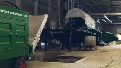 На Житомирському сміттєпереробному заводі завершують монтаж обладнання На Житомирському сміттєпереробному заводі завершують монтаж обладнання