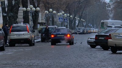 Вулиця Соборності. Частина, що має стати пішохідною Вулиця Соборності. Частина, що має стати пішохідною